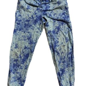 LuLaRoe Gigi + Jax Blue Tie-Dye Kids Bottoms